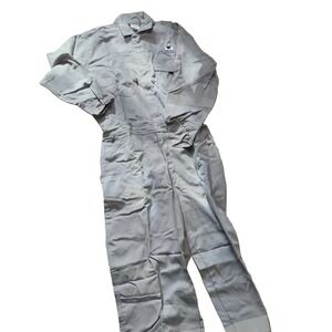 Magid FR Flame Resistant Coveralls CBG65DHR Gray Medium-RG HRC 2 NFPA 70E